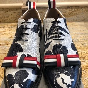 Brand new Thom Browne floral printed loafer 37.5